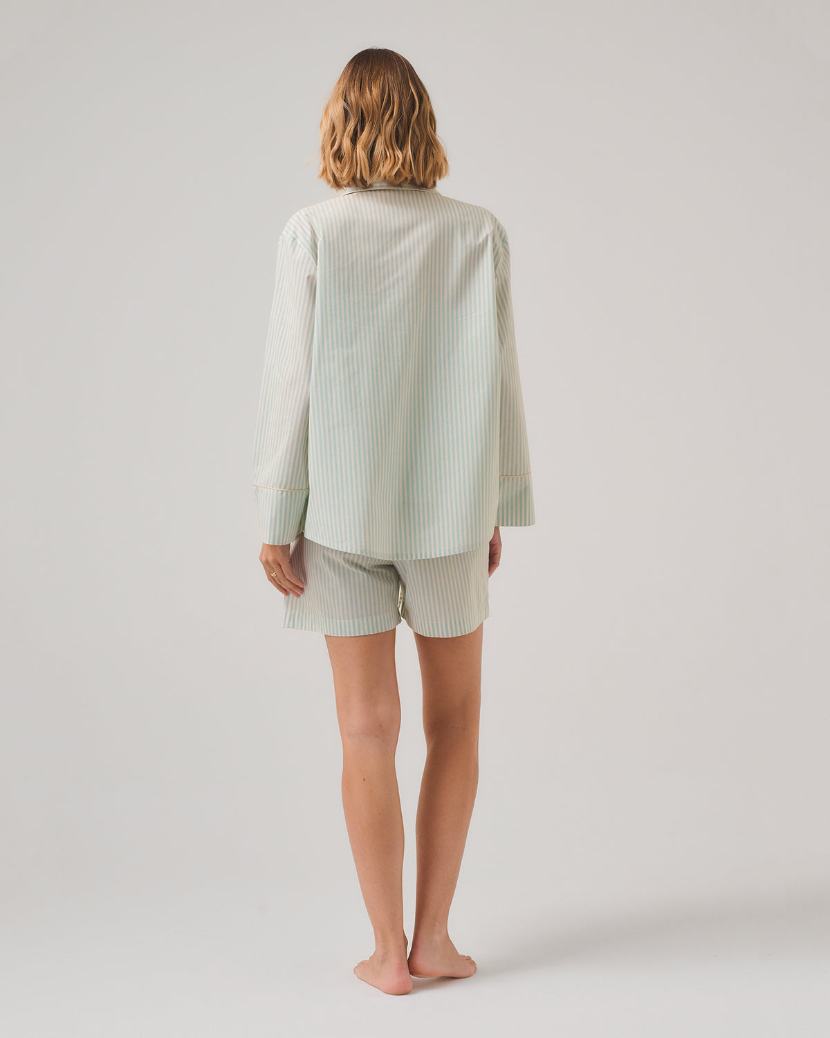 SHORTS ENEA COTONE FANTASIA RIGHE