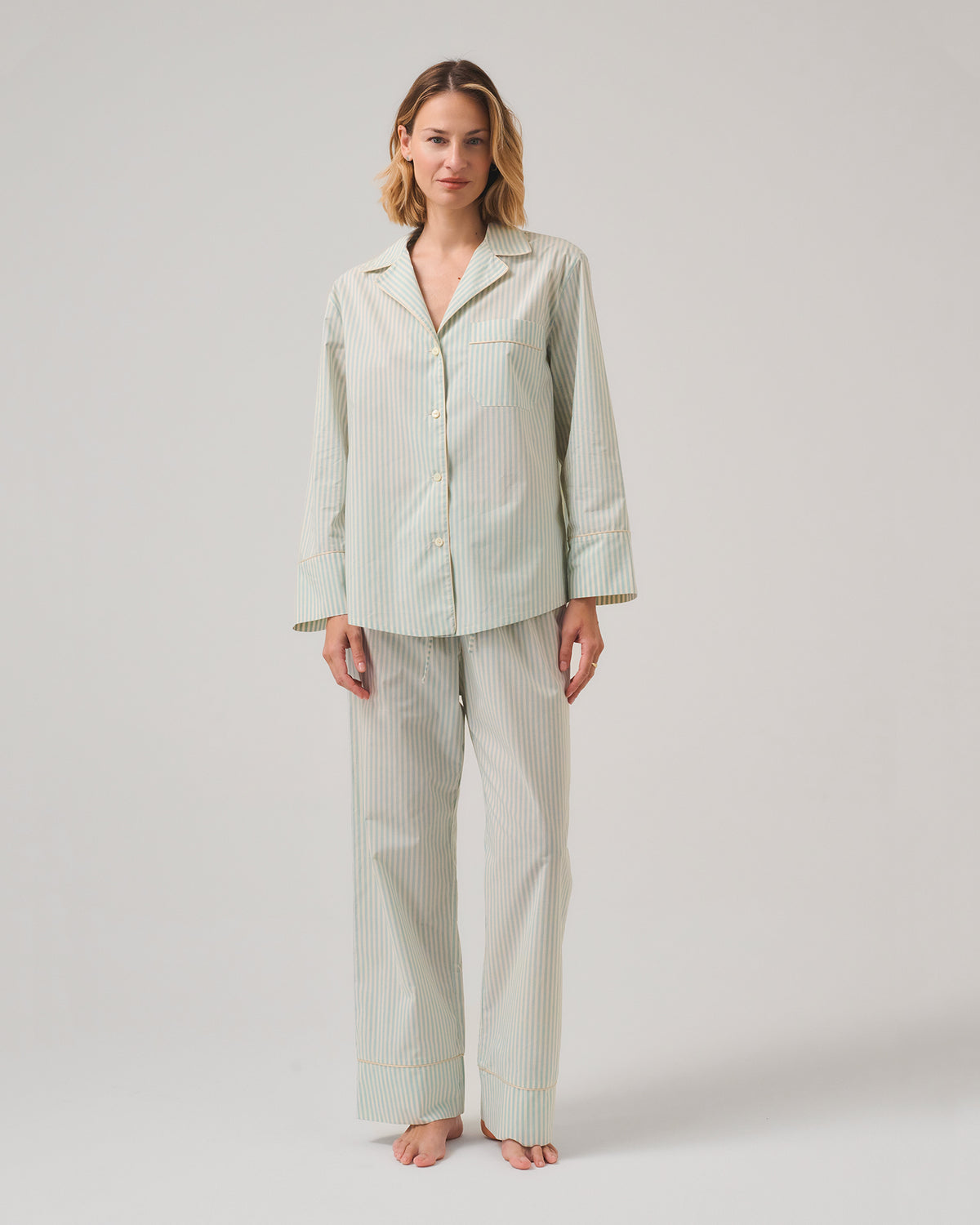 PANTALONE DIMITRI COTONE FANTASIA RIGHE
