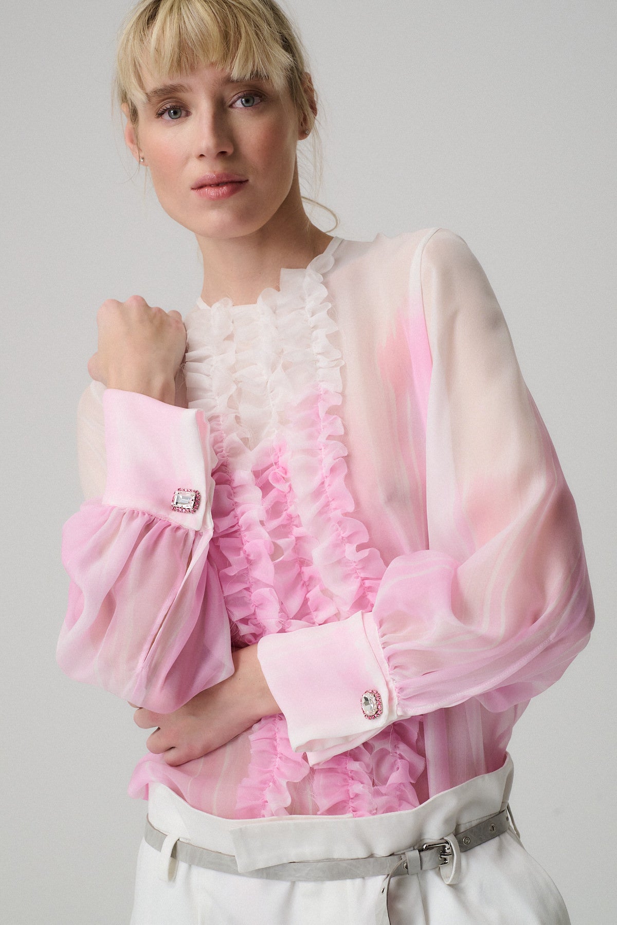 CAMICIA CHARLOTTE DIPINTA A MANO