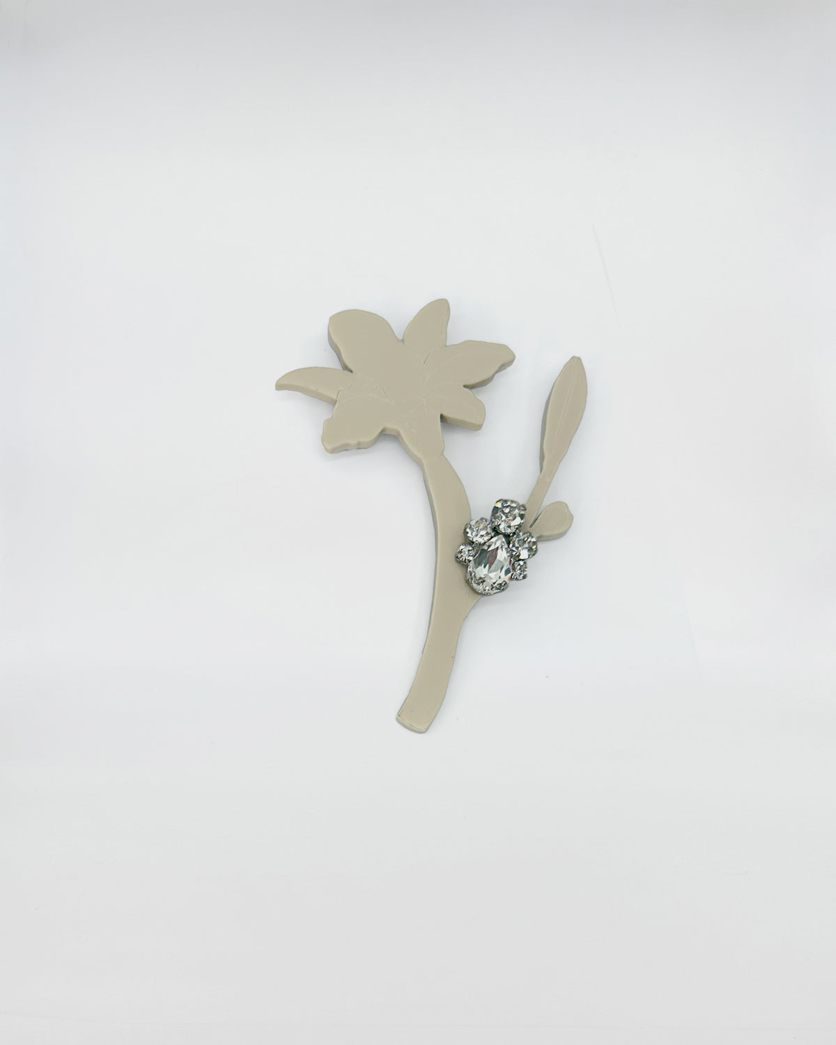 SPILLA PLEXI CON APE CRISTALLO