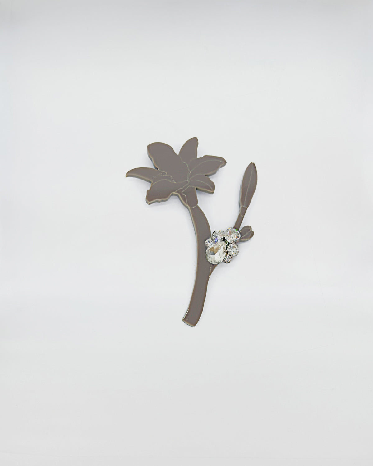 SPILLA PLEXI CON APE CRISTALLO