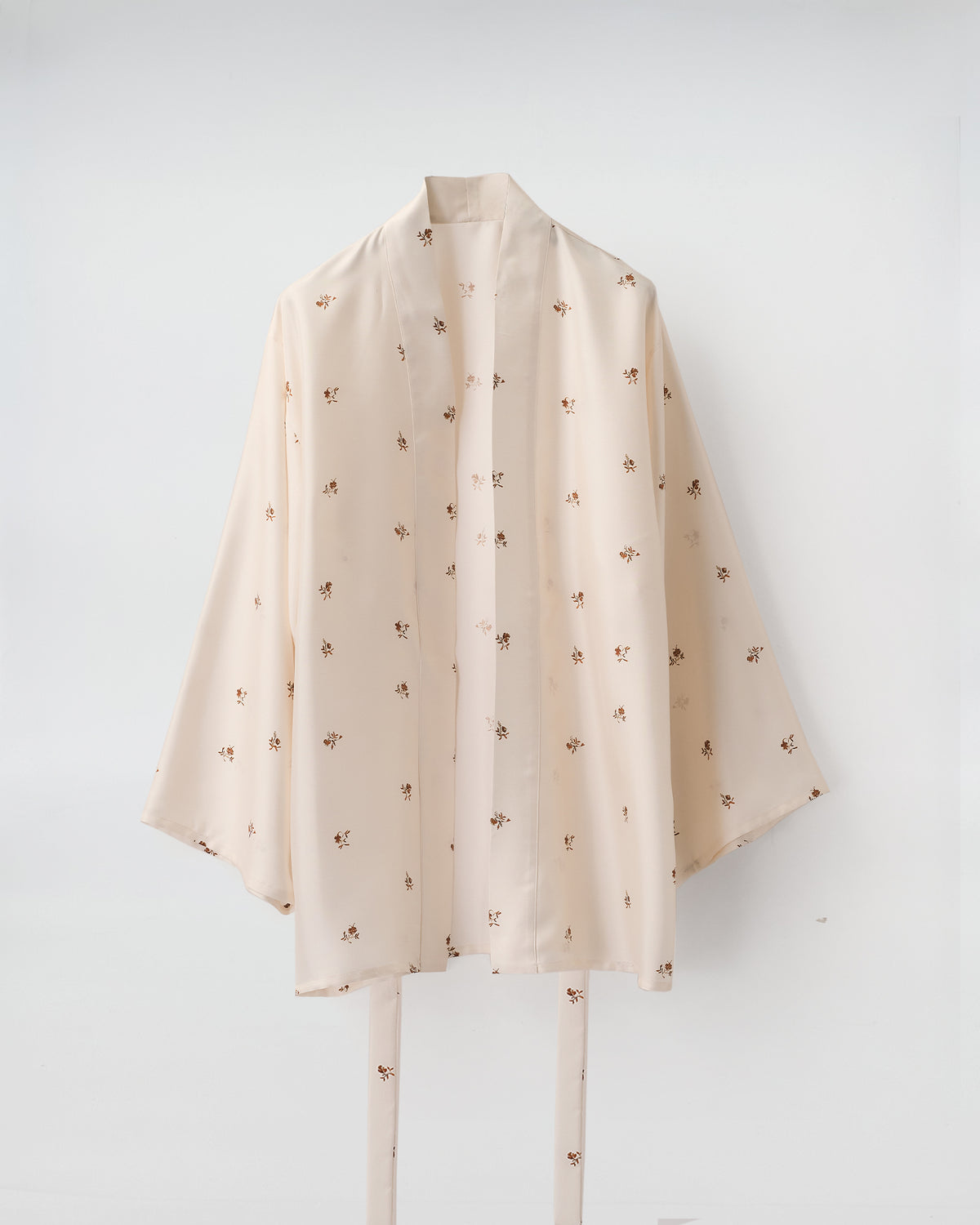 KIMONO MAIA SETA STAMPA MICROFIORI