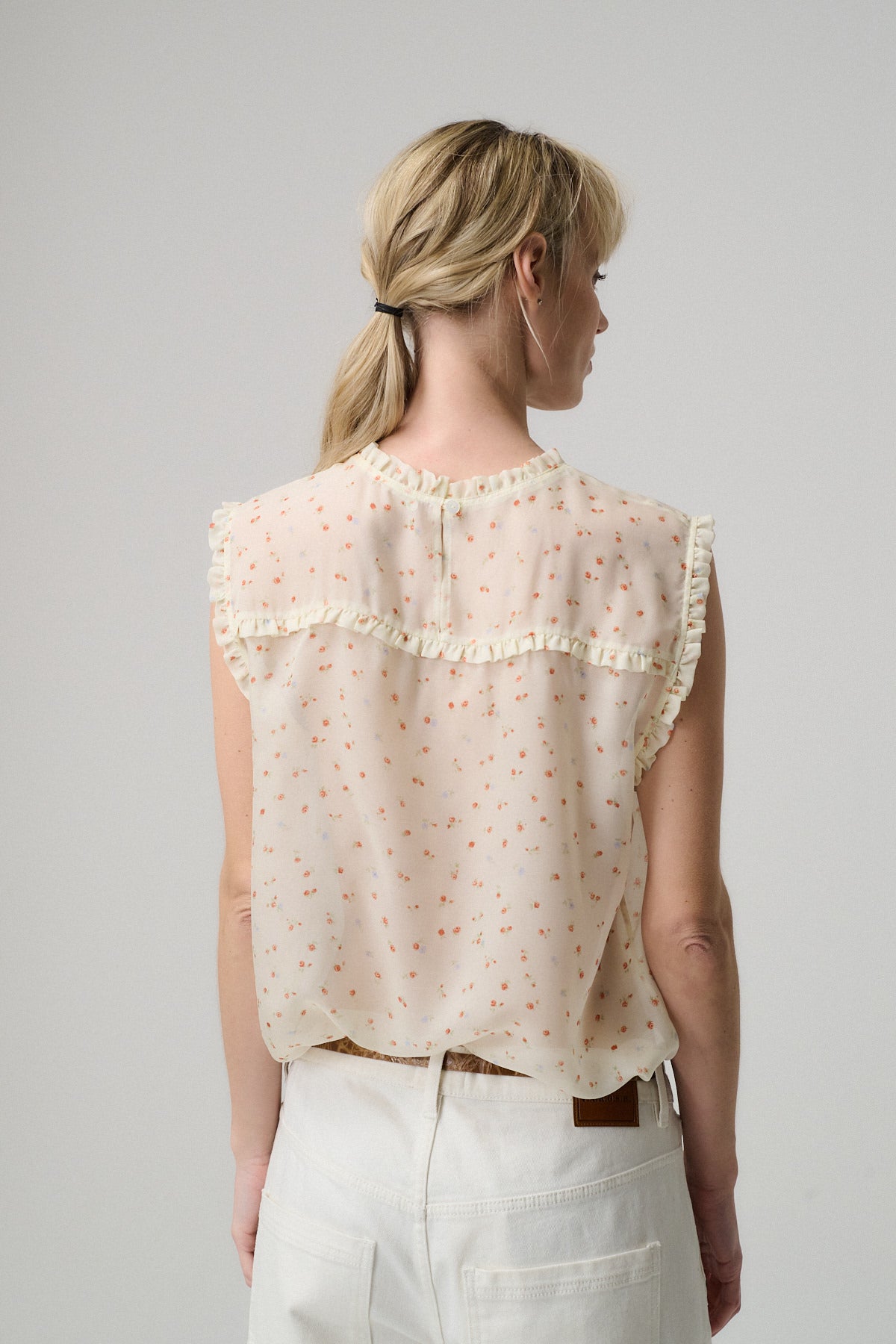 TOP LULU SETA FANTASIA ROSE