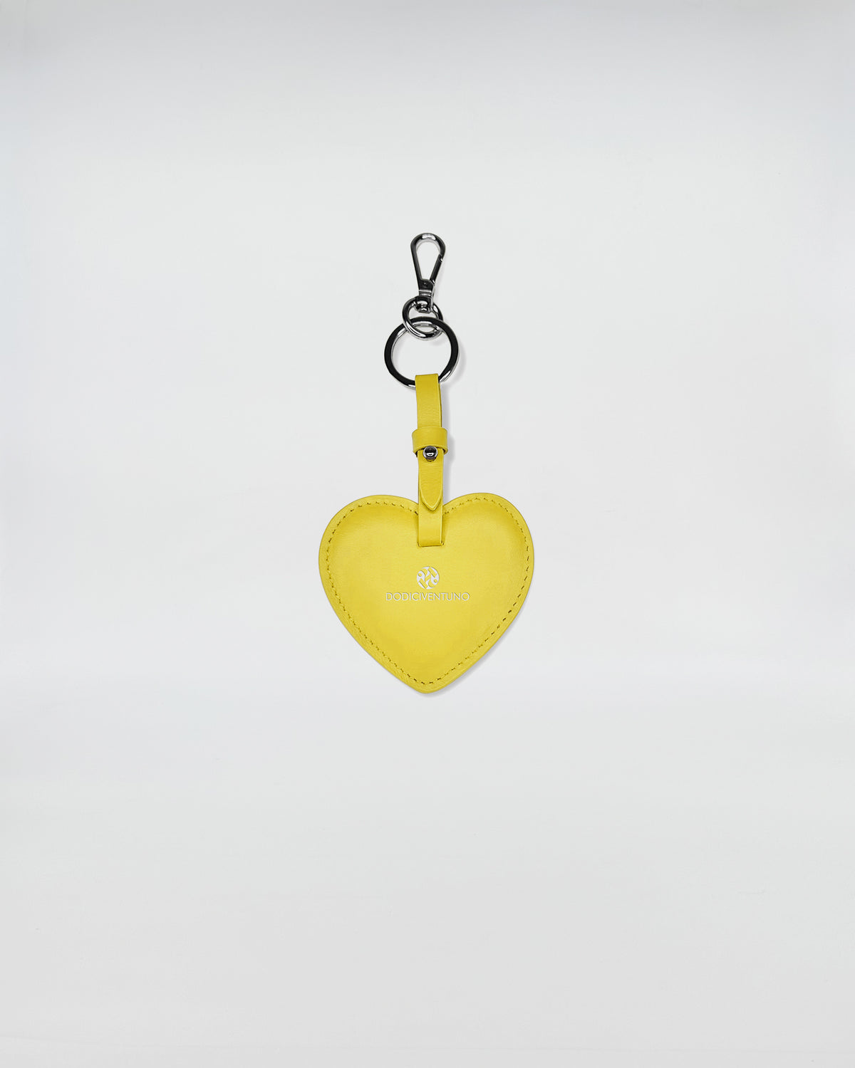 PORTACHIAVI IN PELLE CUORE