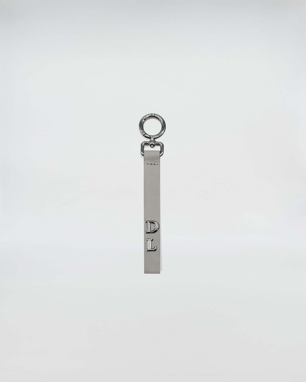 PORTACHIAVI IN PELLE SOLO TUO con anello apribile e personalizzazione, collezione DL1221.